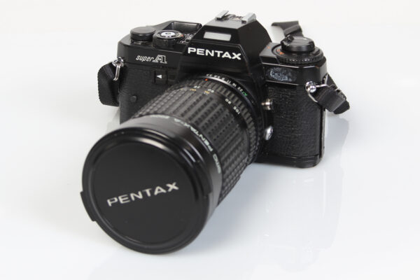 Pentax Super A + Pentax 35-105 kinofilmikamera