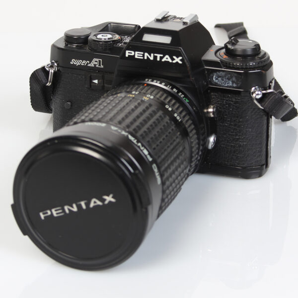 Pentax Super A + Pentax 35-105 kinofilmikamera
