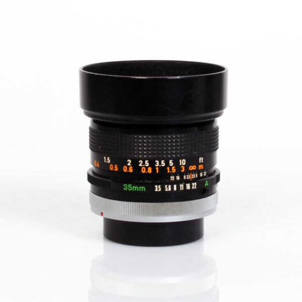 Canon FD 50 mm f/1.8 " Chrome nose"