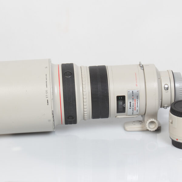 Canon EF 300mm f2.8 L IS UMS + telejatko 2x (MT)